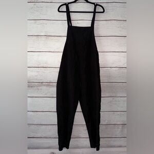 SHEIN Black Overalls Jumpsuit Women’s Small | Adjustable Tie Strap Romper
